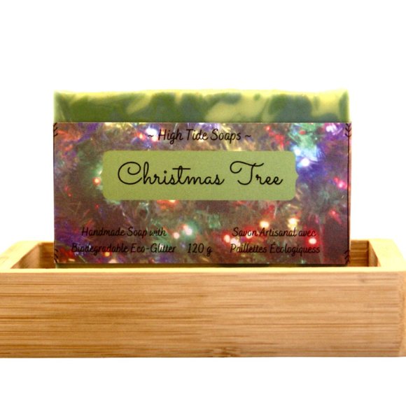 Christmas Tree Handmade Soap - Picture 1 of 4